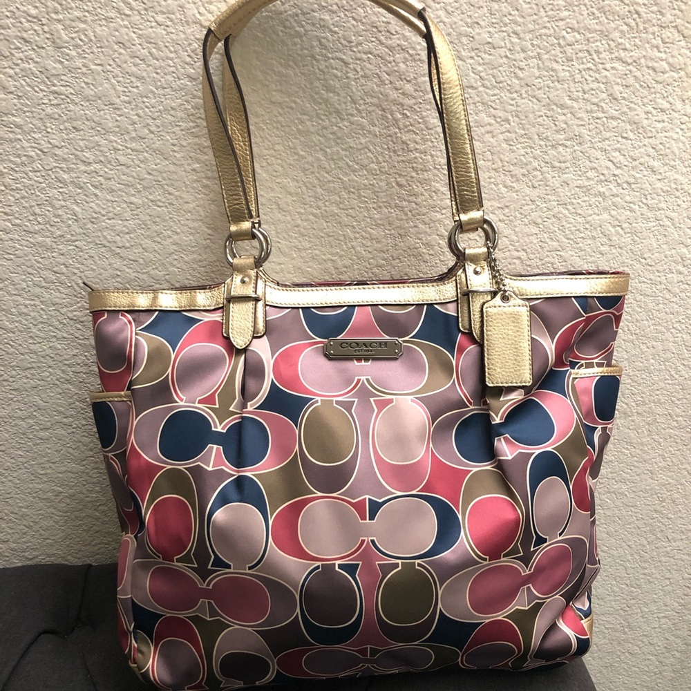 Coach tote handbag